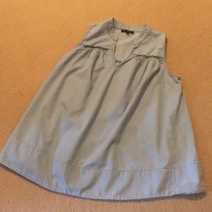 Lane Bryant chambray top